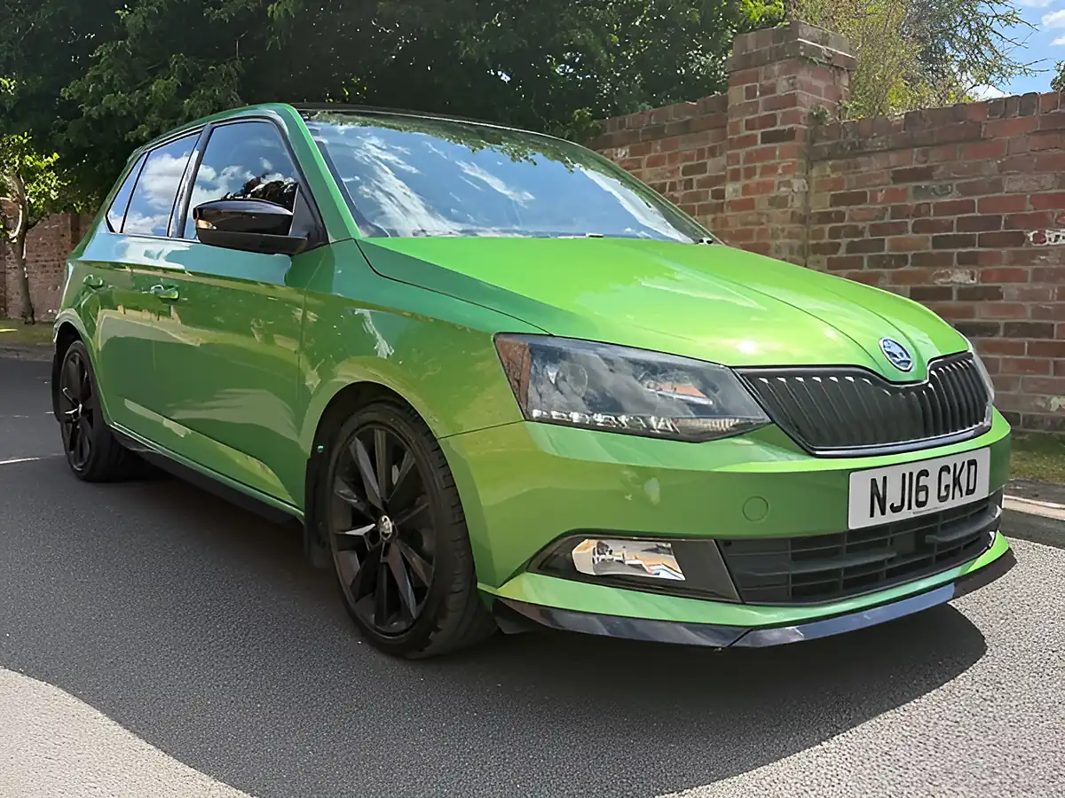Used 2016 Skoda Fabia Monte Carlo Green - Interior and Exterior details 2