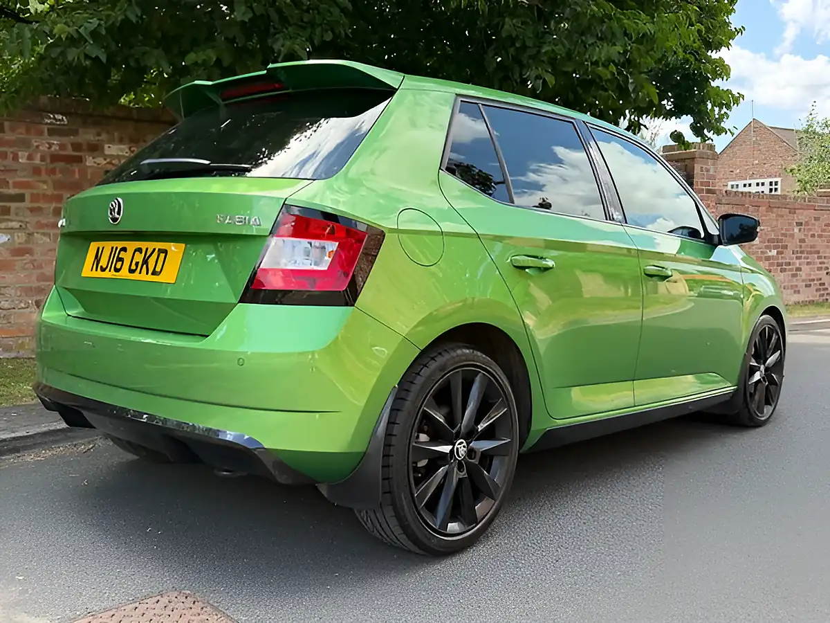 Used 2016 Skoda Fabia Monte Carlo Green - Interior and Exterior details 4