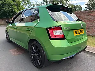 Used 2016 Skoda Fabia Monte Carlo Green - Interior and Exterior details 5