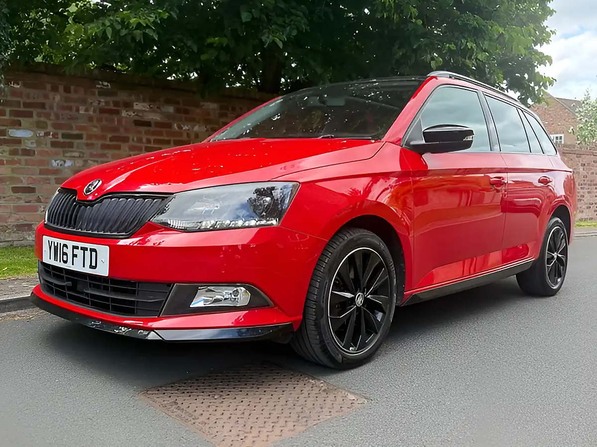 Used 2016 Skoda Fabia Monte Carlo Red - Front View