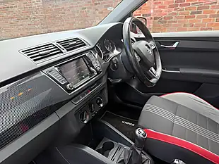 Used 2016 Skoda Fabia Monte Carlo Red - Interior and Exterior details 16