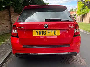 Used 2016 Skoda Fabia Monte Carlo Red - Interior and Exterior details 18