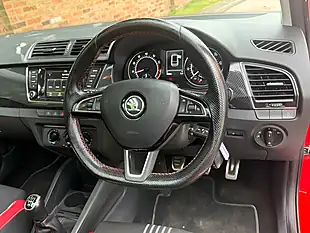 Used 2016 Skoda Fabia Monte Carlo Red - Interior and Exterior details 3
