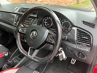 Used 2016 Skoda Fabia Monte Carlo Red - Interior and Exterior details 6