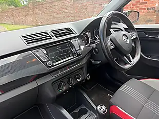 Used 2016 Skoda Fabia Monte Carlo Red - Interior and Exterior details 9