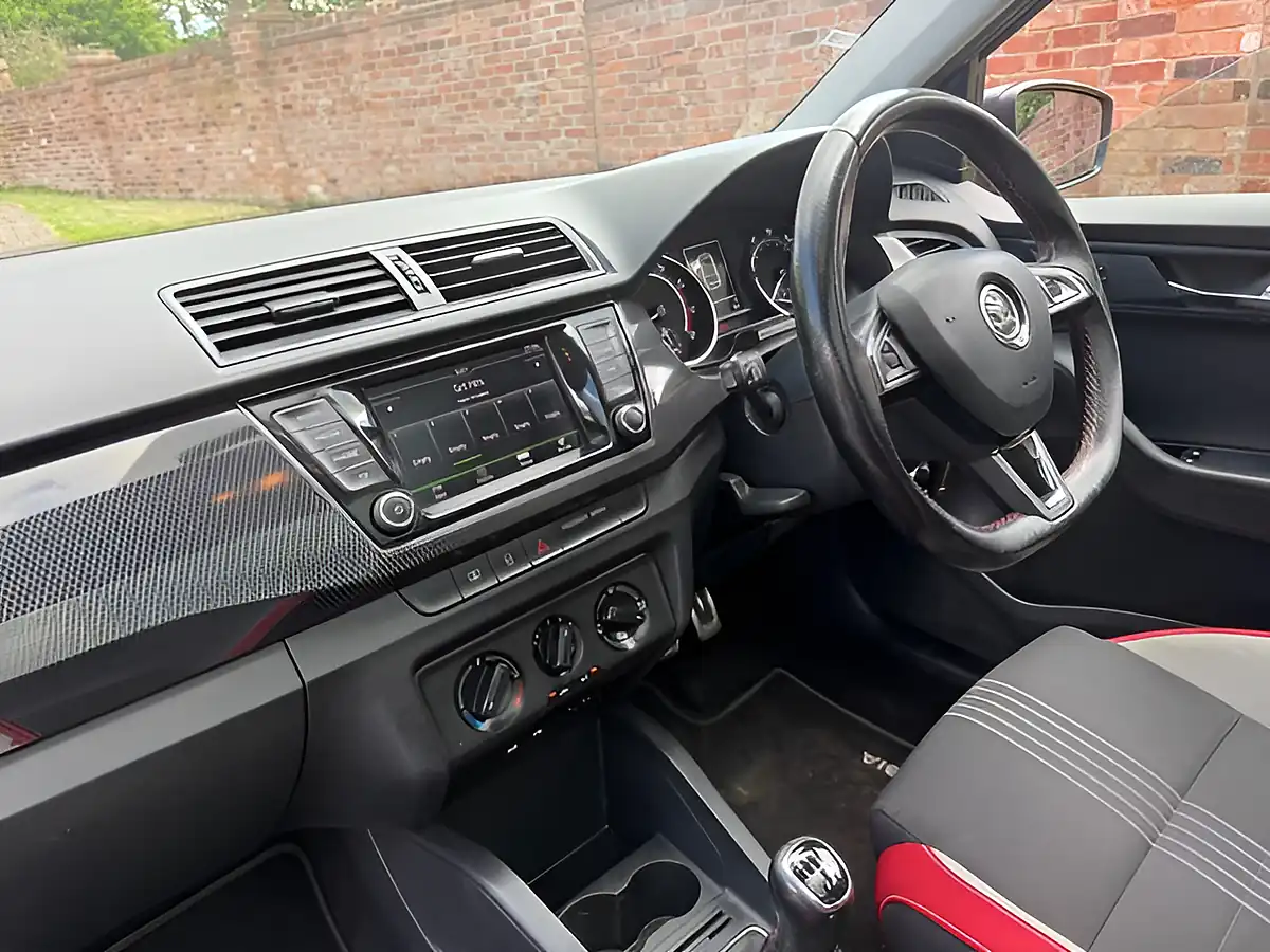 Used 2016 Skoda Fabia Monte Carlo Red - Interior and Exterior details 9