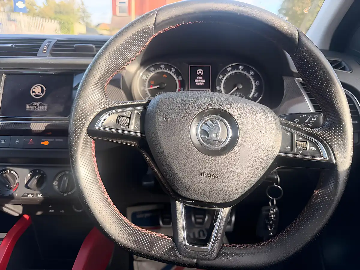 Used 2016 Skoda Fabia Monte Carlo Red - Interior and Exterior details 18