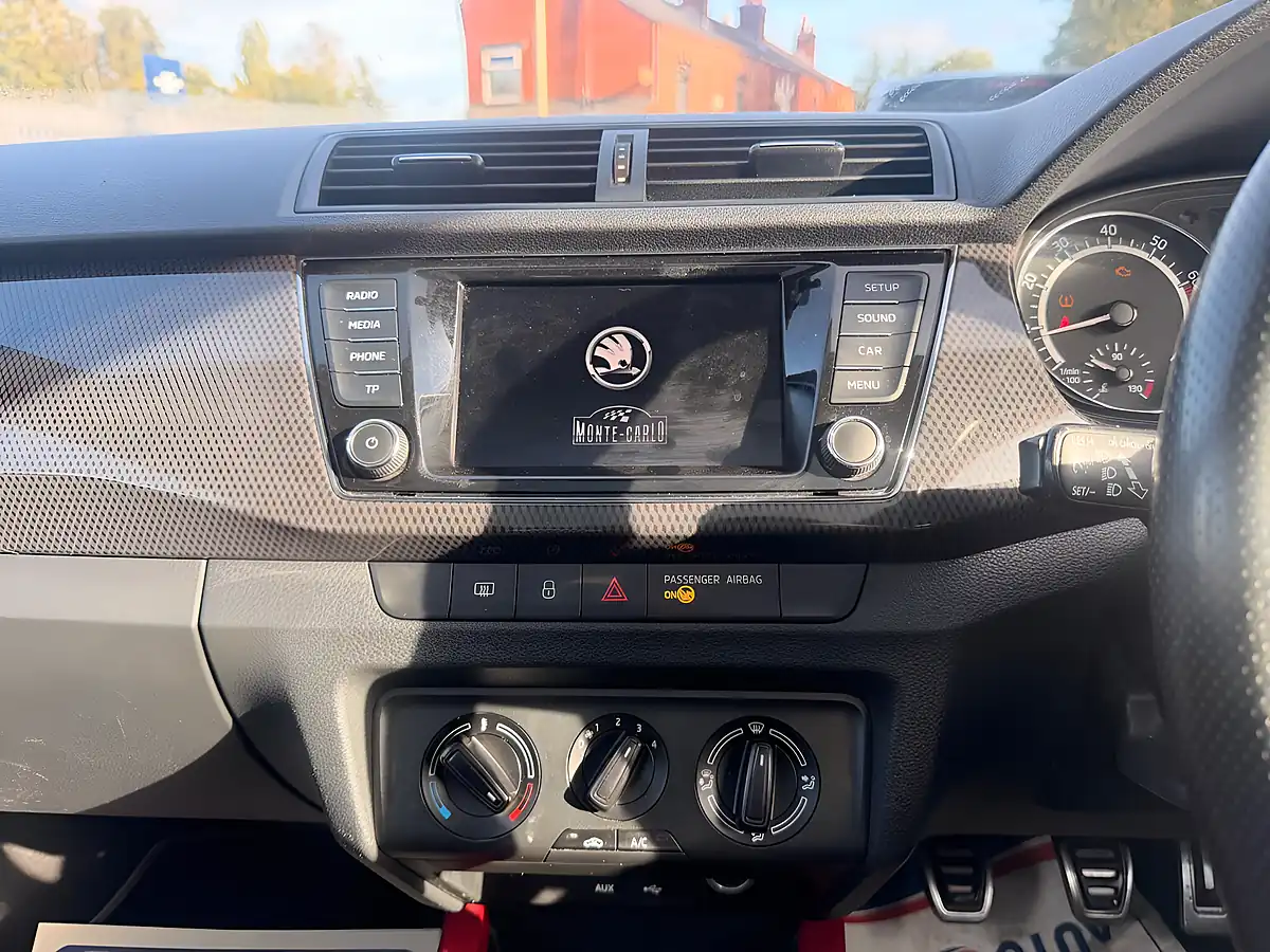 Used 2016 Skoda Fabia Monte Carlo Red - Interior and Exterior details 19