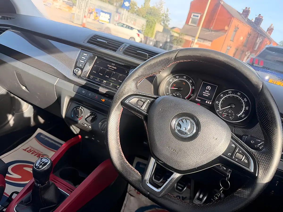 Used 2016 Skoda Fabia Monte Carlo Red - Interior and Exterior details 20