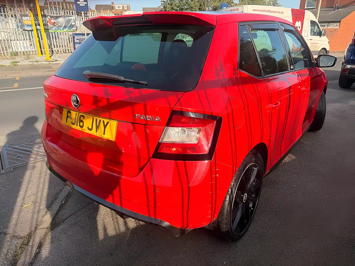 Used 2016 Skoda Fabia Monte Carlo Red - Interior and Exterior details 4