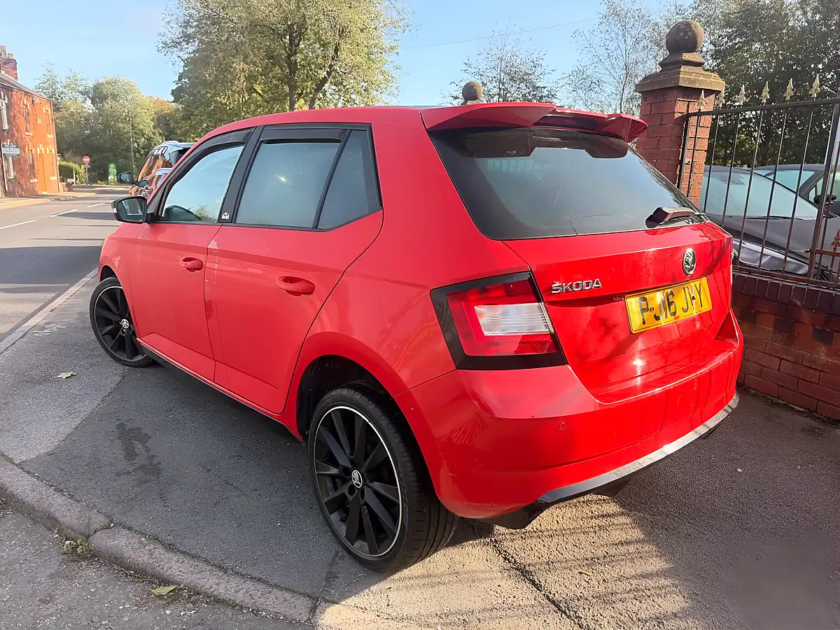 Used 2016 Skoda Fabia Monte Carlo Red - Interior and Exterior details 6