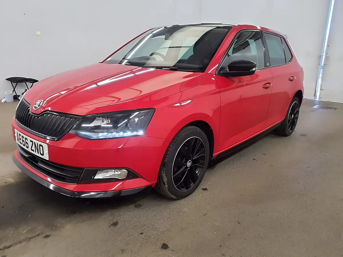 Used 2016 Skoda Fabia Monte Carlo Red - Interior and Exterior details 4