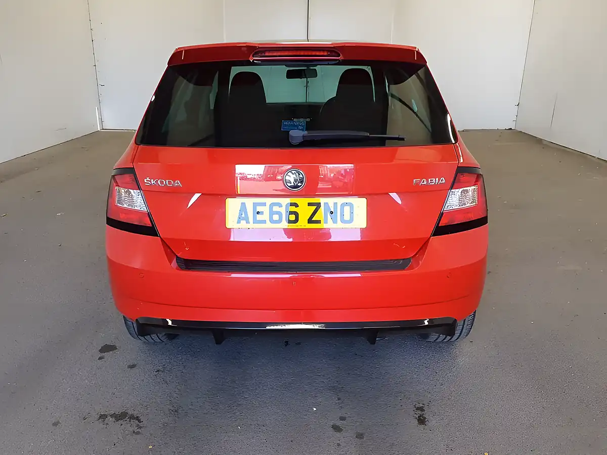 Used 2016 Skoda Fabia Monte Carlo Red - Interior and Exterior details 6
