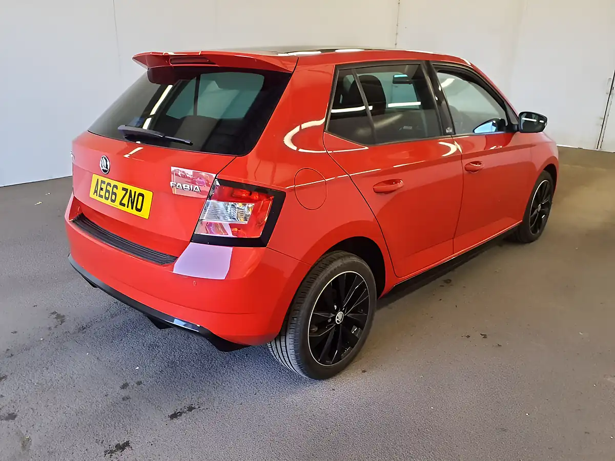 Used 2016 Skoda Fabia Monte Carlo Red - Interior and Exterior details 8