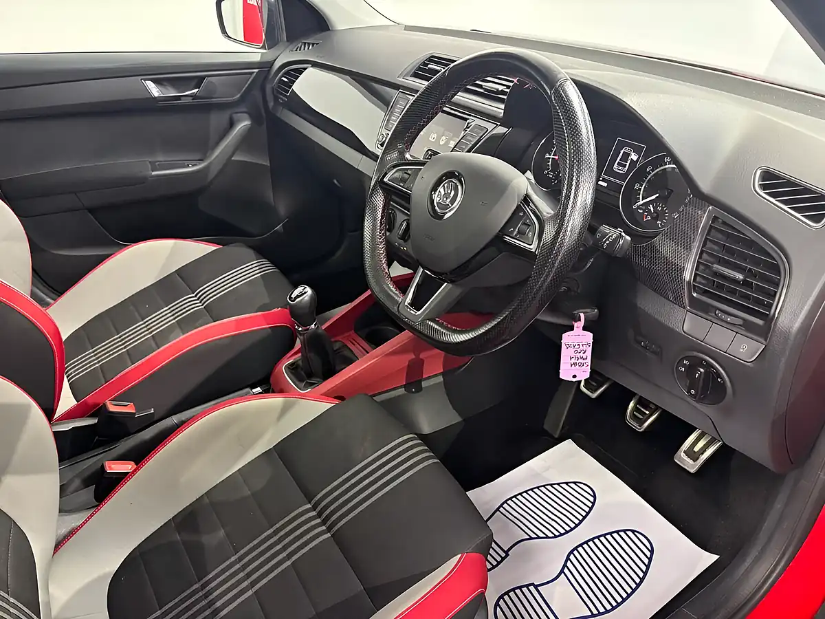 Used 2016 Skoda Fabia Monte Carlo Red - Interior and Exterior details 10