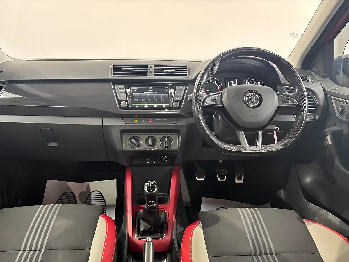 Used 2016 Skoda Fabia Monte Carlo Red - Interior and Exterior details 11