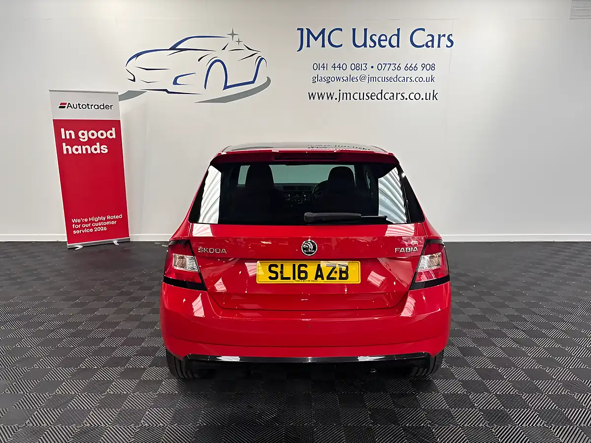 Used 2016 Skoda Fabia Monte Carlo Red - Interior and Exterior details 5
