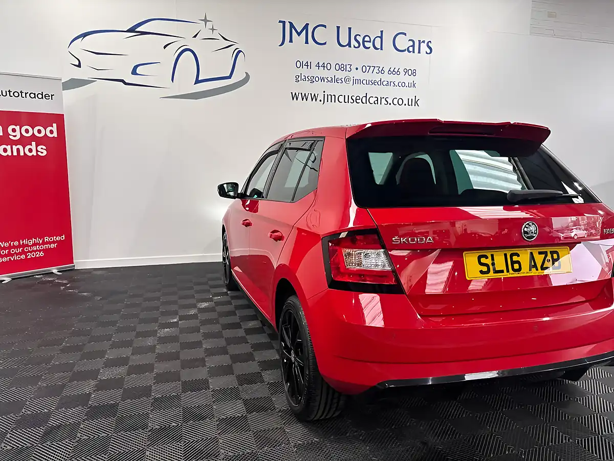 Used 2016 Skoda Fabia Monte Carlo Red - Interior and Exterior details 8