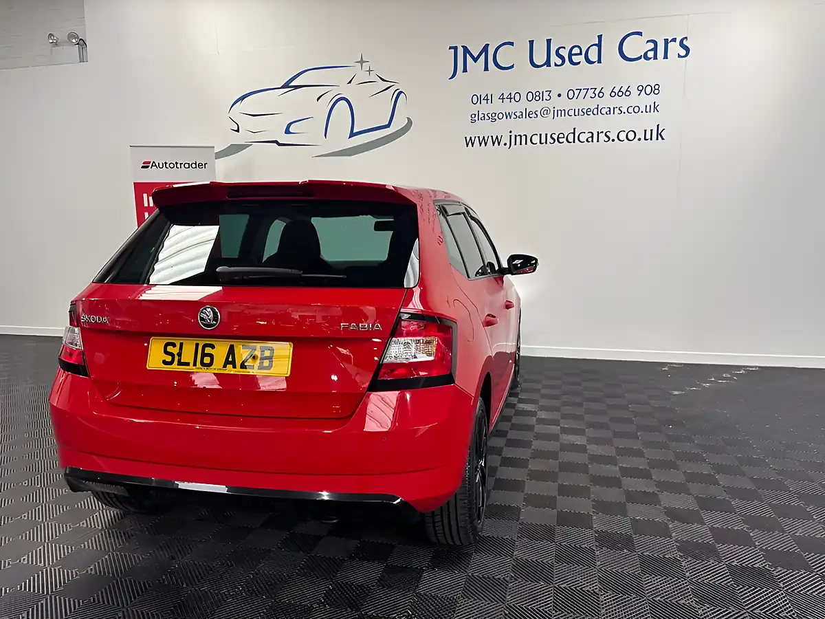 Used 2016 Skoda Fabia Monte Carlo Red - Interior and Exterior details 9