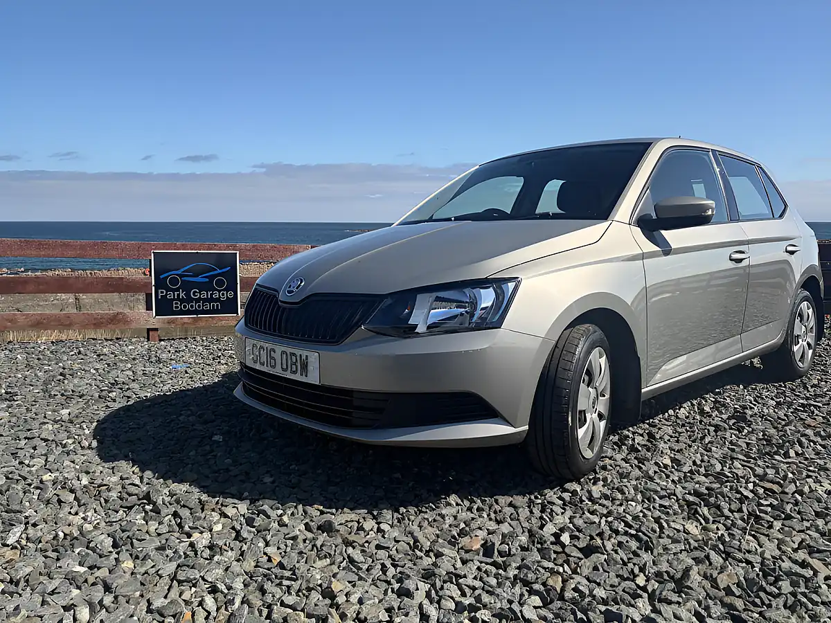 Used 2016 Skoda Fabia S Beige - Front View