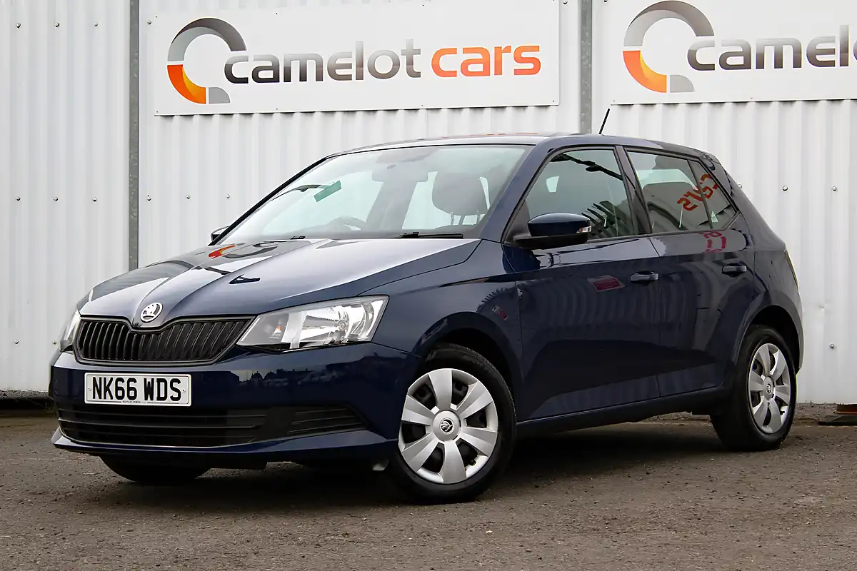Used 2016 Skoda Fabia S Blue - Interior and Exterior details 2
