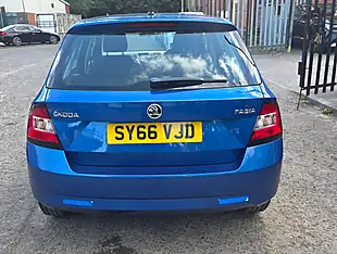 Used 2016 Skoda Fabia Se Blue - Interior and Exterior details 10
