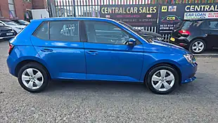 Used 2016 Skoda Fabia Se Blue - Interior and Exterior details 4