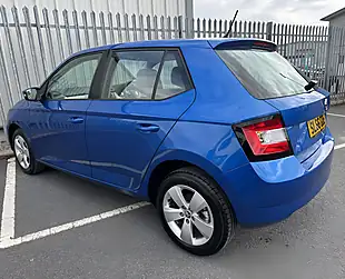 Used 2016 Skoda Fabia Se Blue - Interior and Exterior details 4