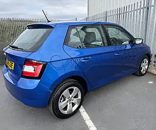 Used 2016 Skoda Fabia Se Blue - Interior and Exterior details 5