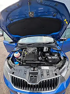 Used 2016 Skoda Fabia Se Blue - Interior and Exterior details 4