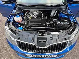 Used 2016 Skoda Fabia Se Blue - Interior and Exterior details 8