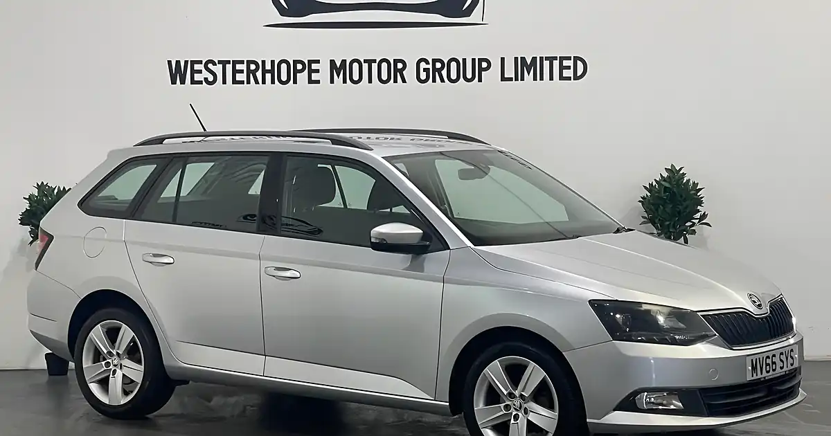 Used 2016 Skoda Fabia Se L Silver - Front View