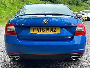 Used 2016 Skoda Octavia VRS Race Blue - Interior and Exterior details 4