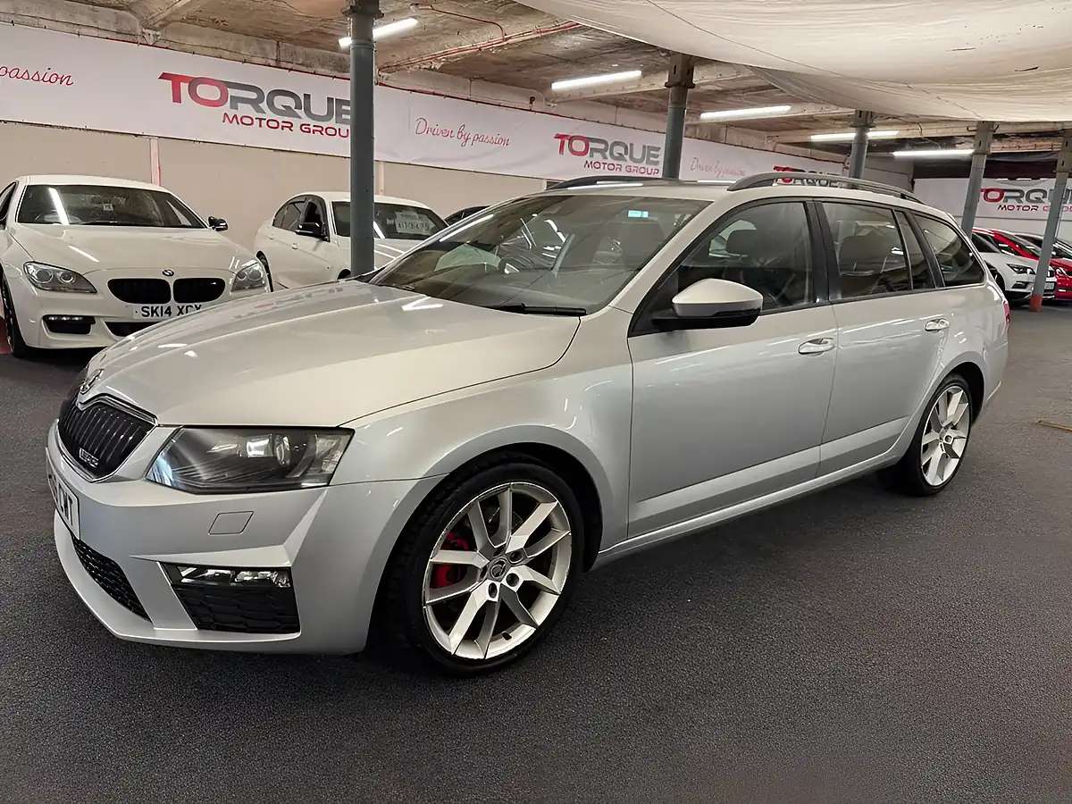 Used 2016 Skoda Octavia VRS Silver - Front View