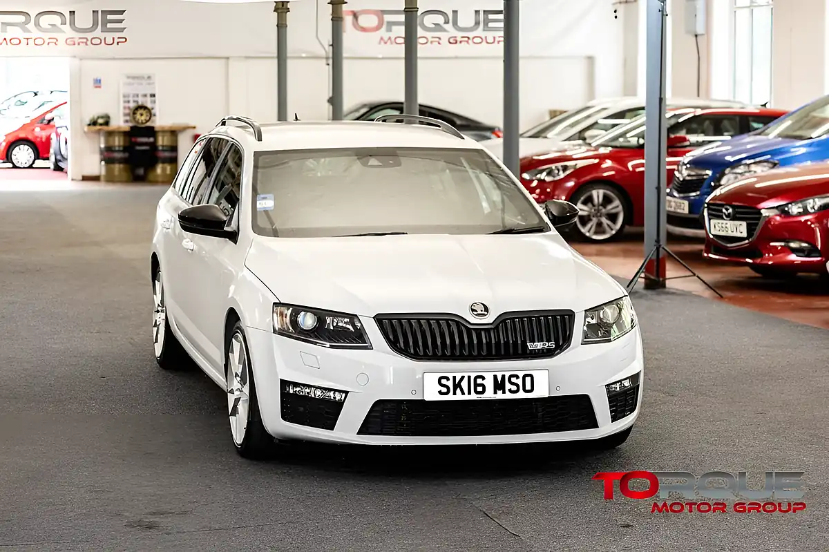 Used 2016 Skoda Octavia VRS White - Interior and Exterior details 2