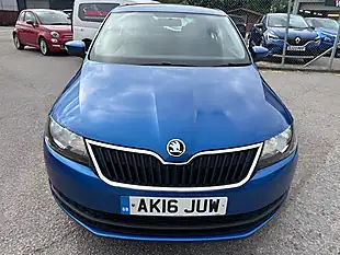 Used 2016 Skoda Rapid Spaceback S Blue - Interior and Exterior details 11