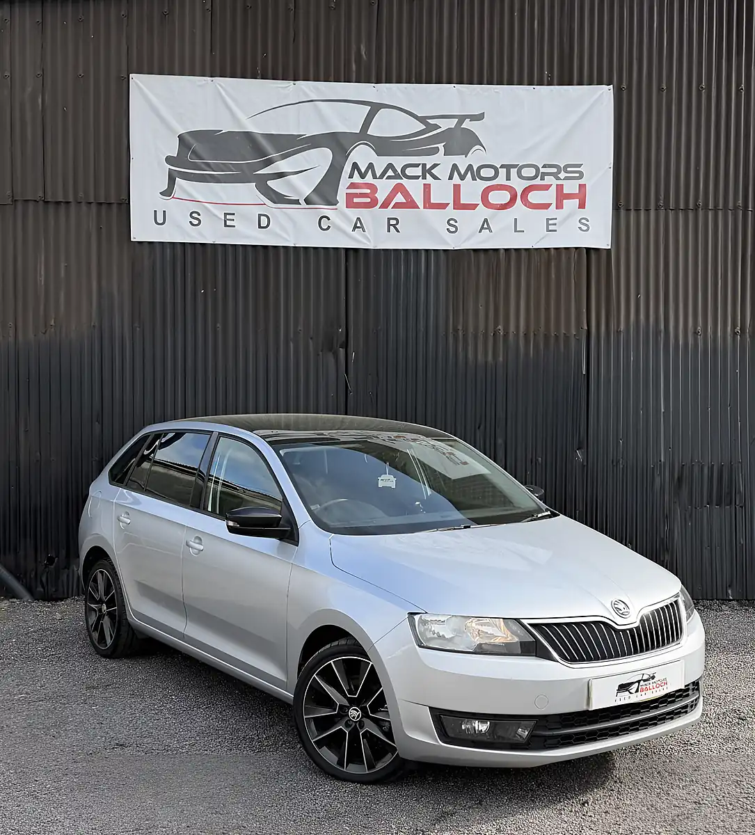 Used 2016 Skoda Rapid Spaceback Se Sport Silver - Front View