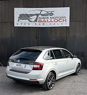 Used 2016 Skoda Rapid Spaceback Se Sport Silver - Interior and Exterior details 5