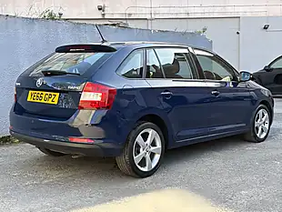 Used 2016 Skoda Rapid Spaceback Se Tech Blue - Interior and Exterior details 4
