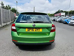 Used 2016 Skoda Rapid Spaceback Se Tech Green - Interior and Exterior details 8