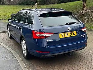 Used 2016 Skoda Superb Se Blue - Interior and Exterior details 11