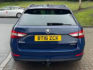 Used 2016 Skoda Superb Se Blue - Interior and Exterior details 12