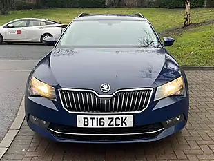 Used 2016 Skoda Superb Se Blue - Interior and Exterior details 2