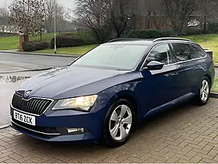 Used 2016 Skoda Superb Se Blue - Interior and Exterior details 3