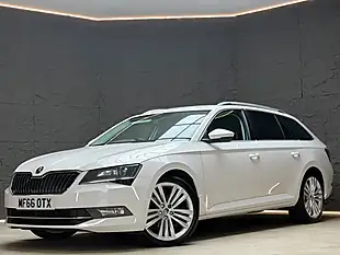 Used 2016 Skoda Superb Se L Executive White - Interior and Exterior details 2