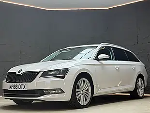 Used 2016 Skoda Superb Se L Executive White - Interior and Exterior details 3