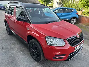 Used 2016 Skoda Yeti Monte Carlo Red/Black - Interior and Exterior details 3