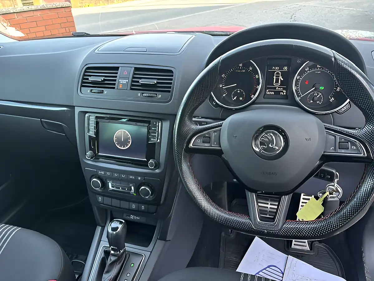Used 2016 Skoda Yeti Monte Carlo Red/Black - Interior and Exterior details 8