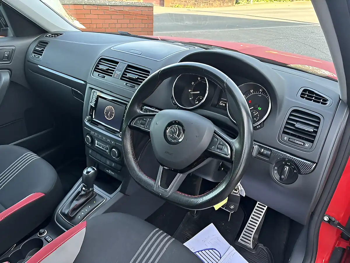 Used 2016 Skoda Yeti Monte Carlo Red/Black - Interior and Exterior details 9