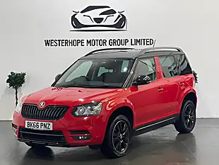 Used 2016 Skoda Yeti Monte Carlo Red - Interior and Exterior details 16
